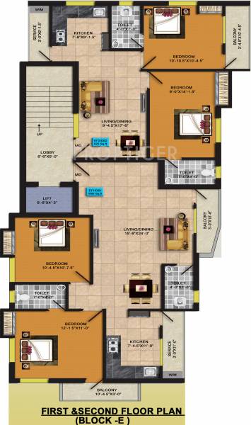Images for Cluster Plan of RKN Diksha Flats Phase II