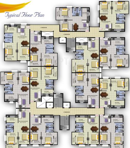 Images for Cluster Plan of Roshan Elegant Images for Cluster Plan of Roshan Elegant