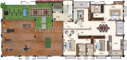 Images for Cluster Plan of Chaitanya Bougainvillea