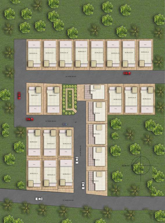 residency Images for Layout Plan of JB Residency