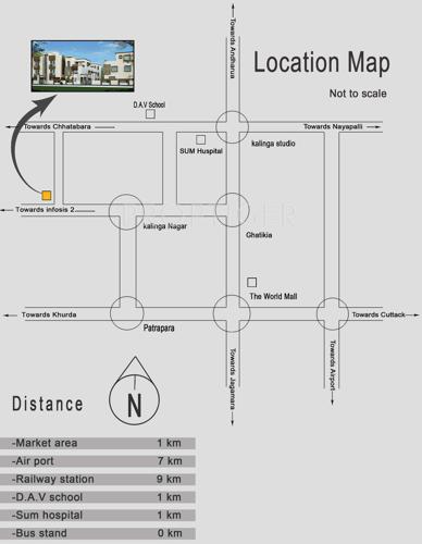 Images for Location Plan of JB Residency residency Images for Location Plan of JB Residency