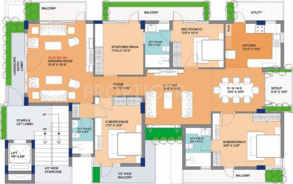 Images for Cluster Plan of SVC De Grand Balkon Images for Cluster Plan of SVC De Grand Balkon
