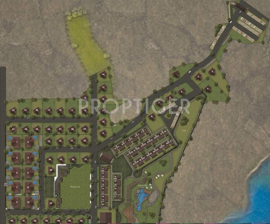 Images for Master Plan of E And G Green Courts Villa