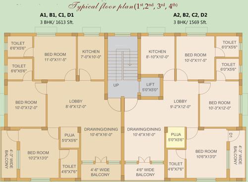 Images for Cluster Plan of Bhavishya Aanchal Homes