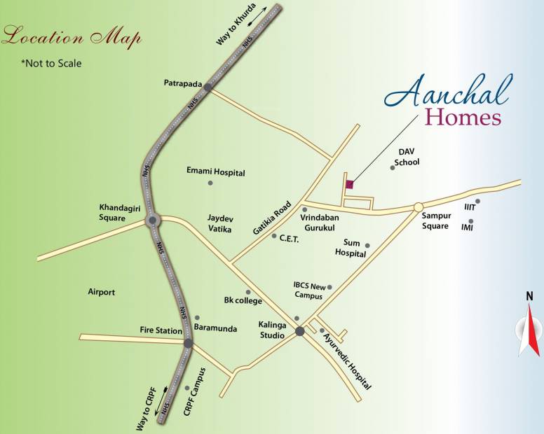 Images for Location Plan of Bhavishya Aanchal Homes