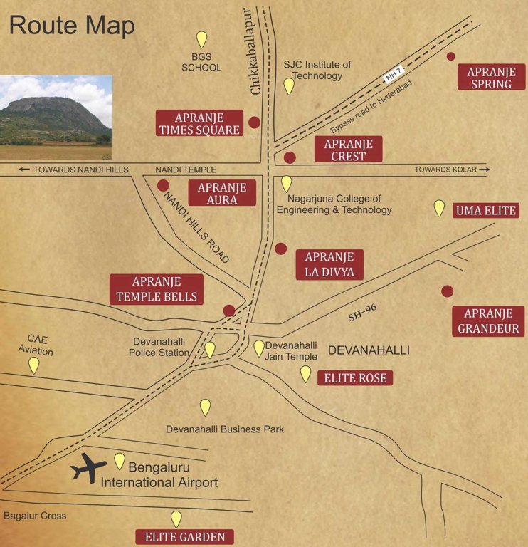 Images for Location Plan of Apranje Grandeur