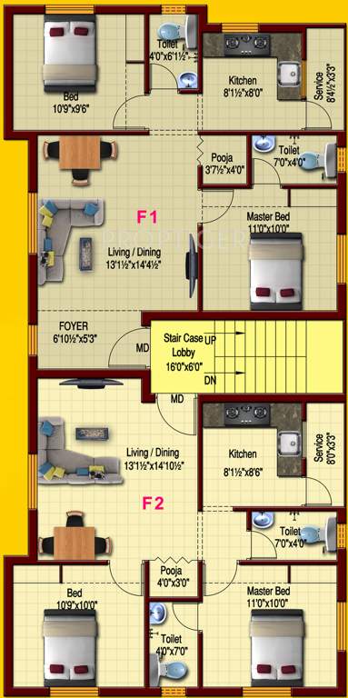 Images for Cluster Plan of Tero Viswakarma