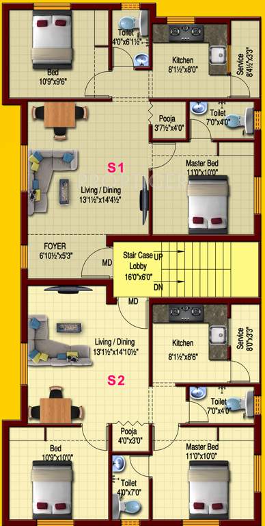 Images for Cluster Plan of Tero Viswakarma