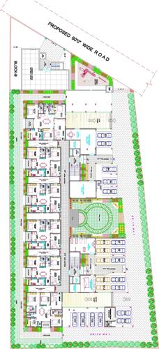  viraj-heights Images for Cluster Plan of Buddha Viraj Heights