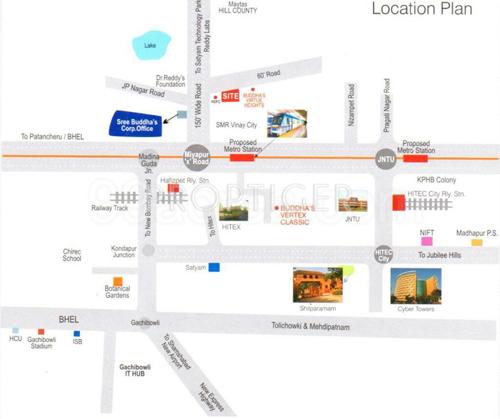  viraj-heights Images for Location Plan of Buddha Viraj Heights
