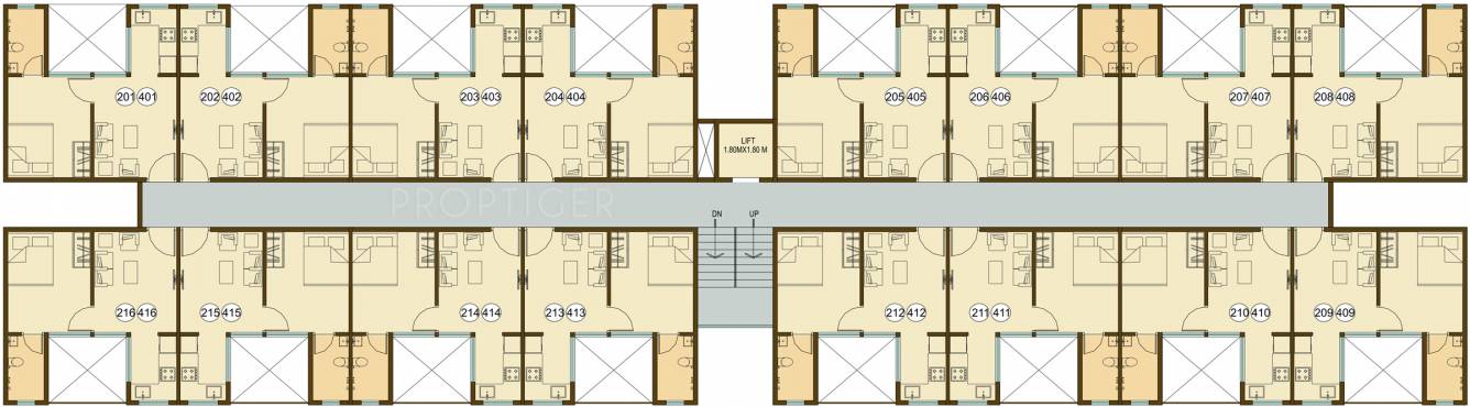  aashiyana city Tower J5 Cluster Plan