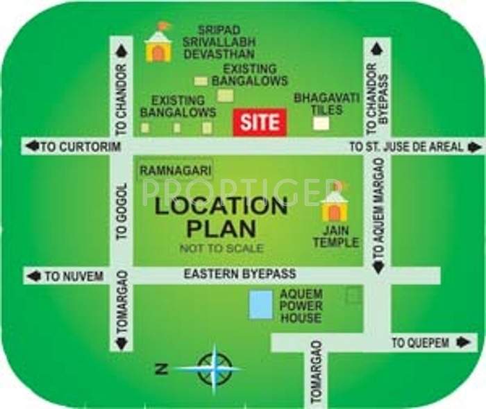 Images for Location Plan of DS Naik D N Garden Homes