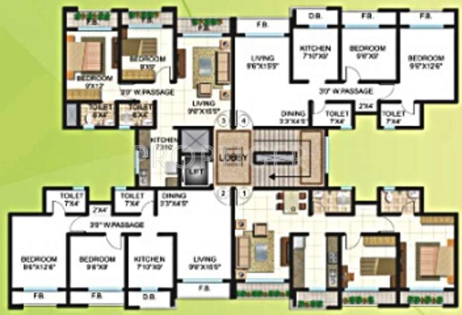 Images for Cluster Plan of Anchor Park