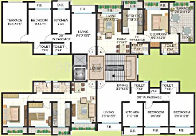 Images for Cluster Plan of Anchor Park