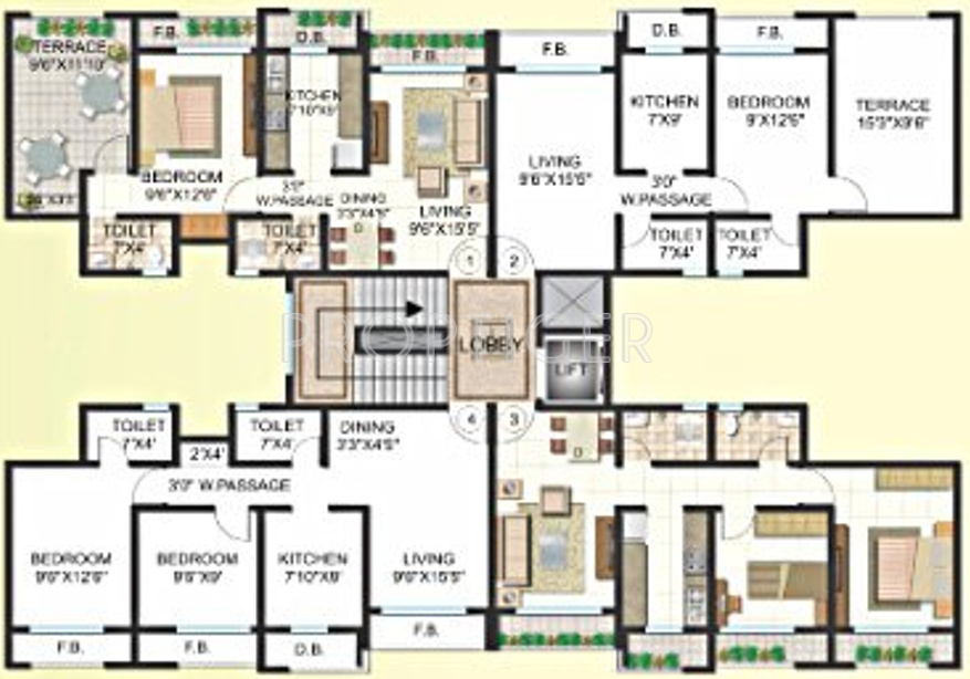 Images for Cluster Plan of Anchor Park