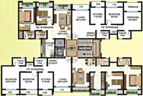  park Images for Cluster Plan of Anchor Park