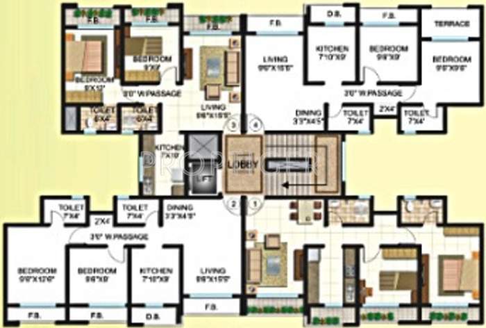  park Images for Cluster Plan of Anchor Park