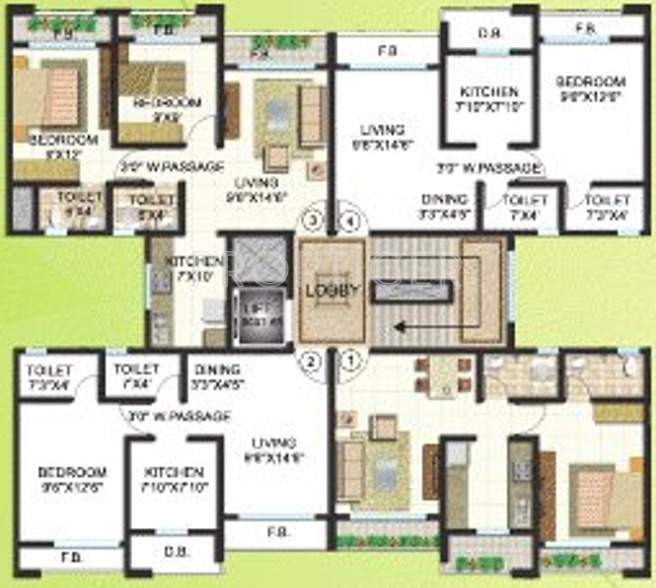  park Images for Cluster Plan of Anchor Park