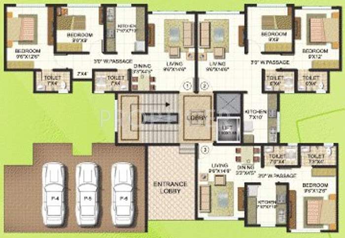  park Images for Cluster Plan of Anchor Park
