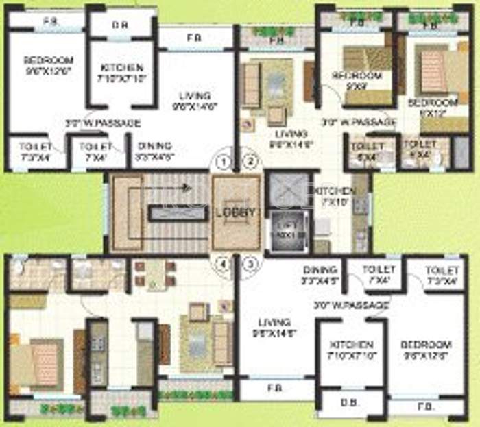  park Images for Cluster Plan of Anchor Park