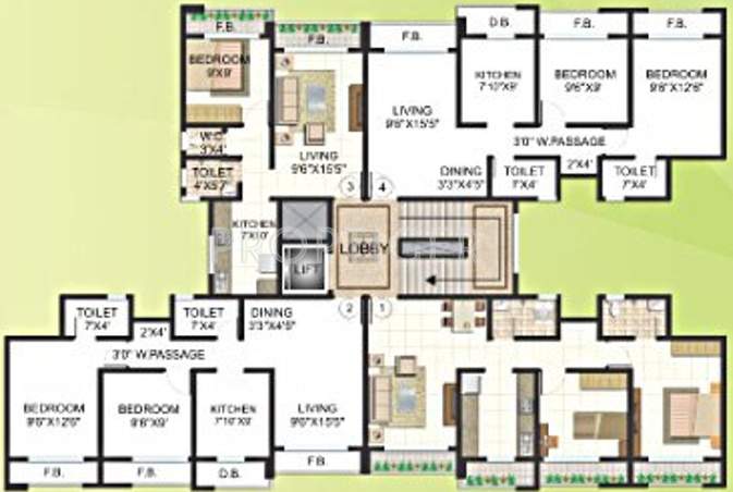  park Images for Cluster Plan of Anchor Park