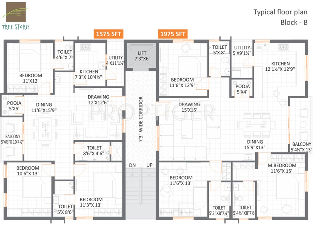 Images for Cluster Plan of Swasudha Tree Storie