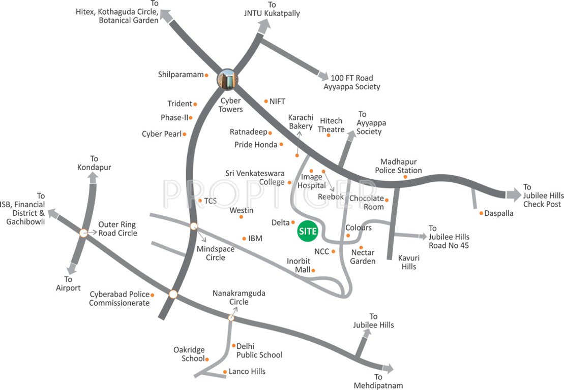 Images for Location Plan of Swasudha Tree Storie