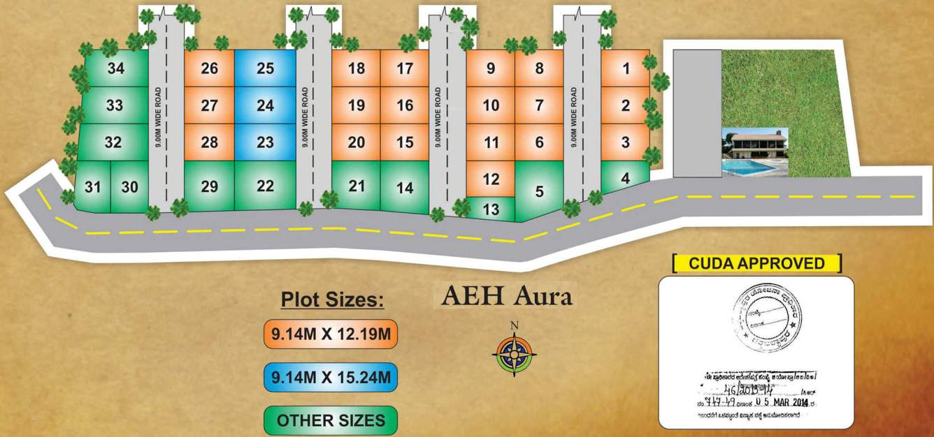 aura Images for Layout Plan of Apranje Aura