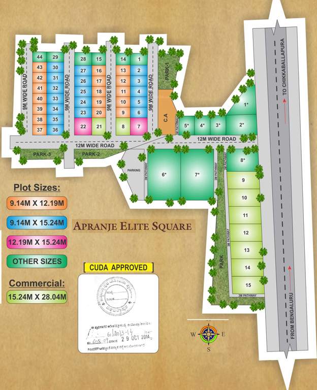 Images for Layout Plan of Apranje Times Square