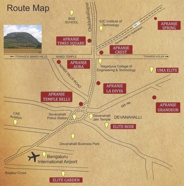 Images for Location Plan of Apranje Times Square