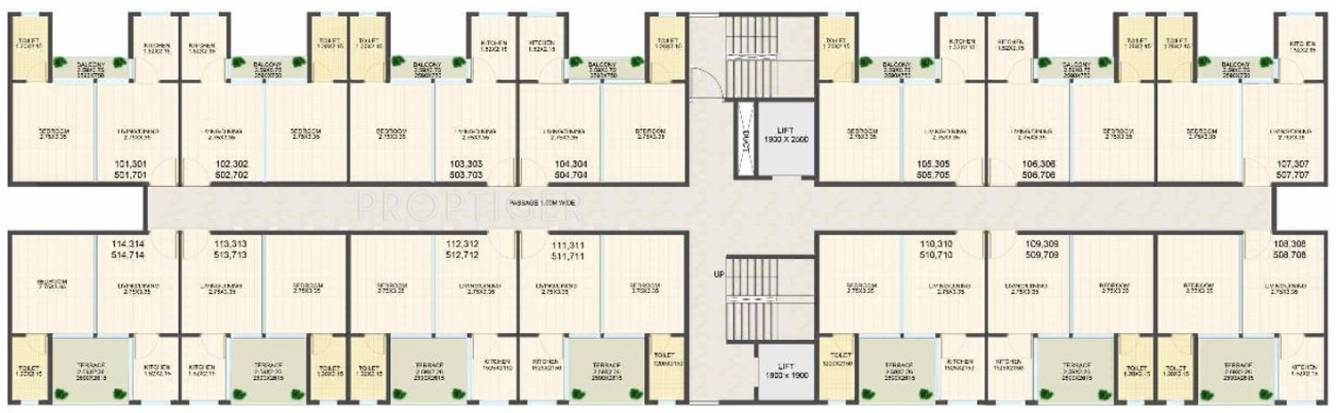 Images for Cluster Plan of Xrbia Eiffel City Phase 2