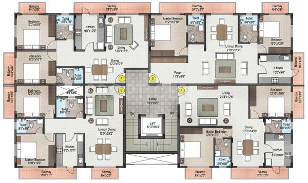 Images for Cluster Plan of Precinct Dewans Park View Images for Cluster Plan of Precinct Dewans Park View