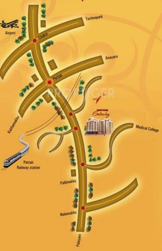  gateway Images for Location Plan of Marutham Gateway