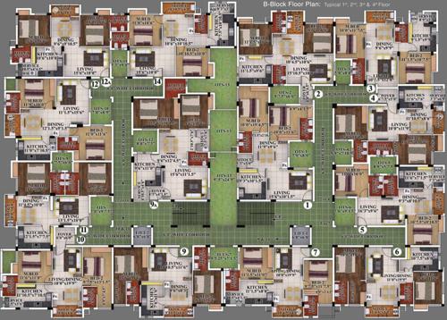 Images for Cluster Plan of Royal Exotica exotica Images for Cluster Plan of Royal Exotica