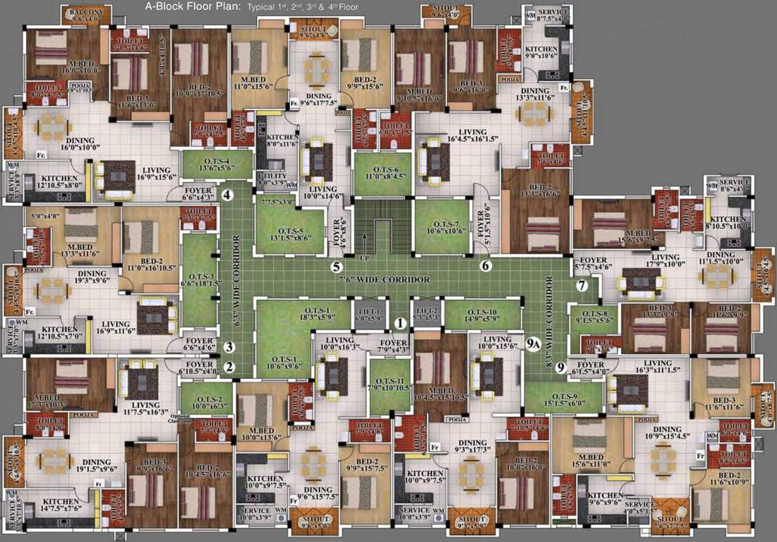  exotica Images for Cluster Plan of Royal Exotica