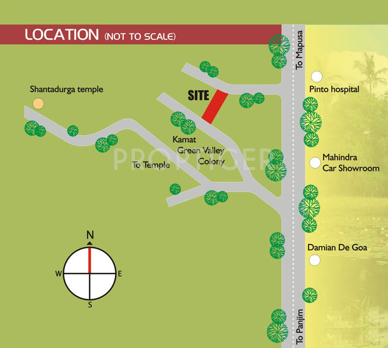 Images for Location Plan of Linc Raghavan Green Valley Phase I