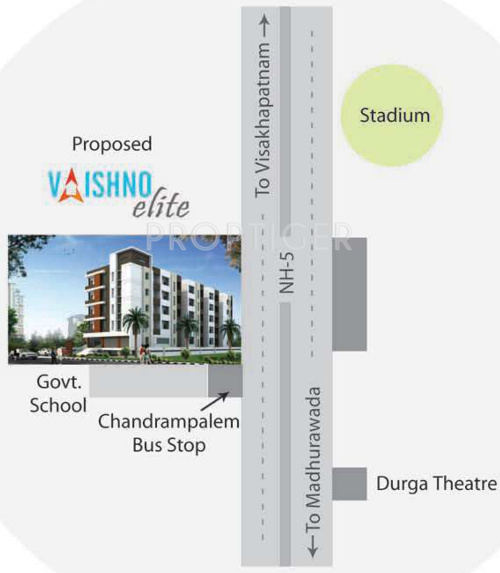 Images for Location Plan of Vaishno Elite
