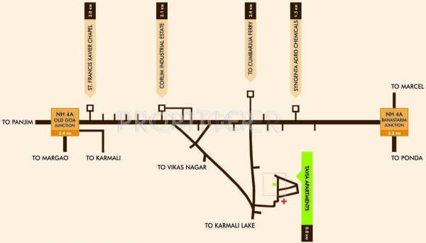 Location Plan linc-property-developers-ltd tavia-apartments Location Plan