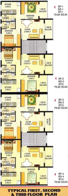 Images for Cluster Plan of Kharangate Rosebowl Park Apartment