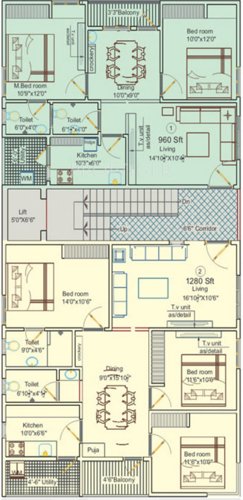 Images for Cluster Plan of Vaishno Vihar Images for Cluster Plan of Vaishno Vihar