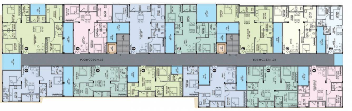  nakshatra Tower C Cluster Plan