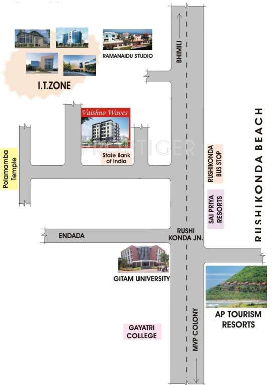 Images for Location Plan of Vaishno Waves