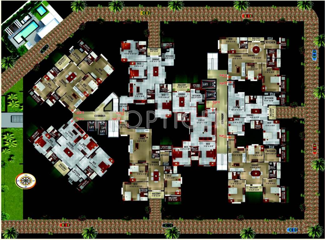 Images for Cluster Plan of Mayflower Caladium