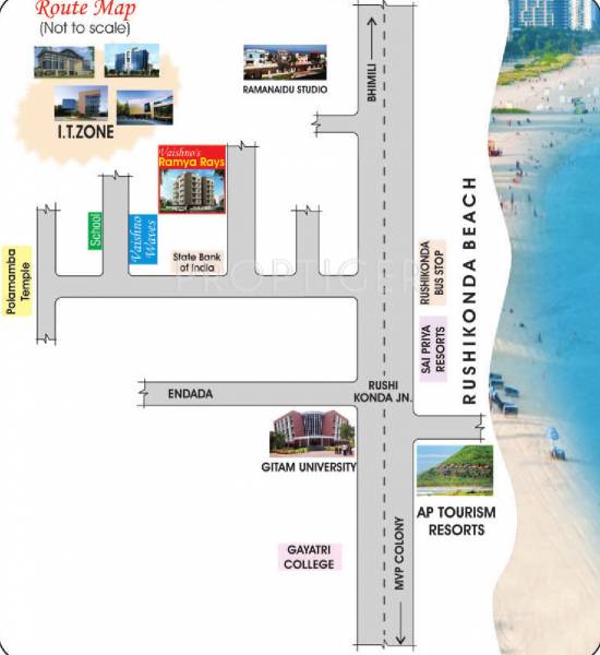 Images for Location Plan of Vaishno Ramya Rays