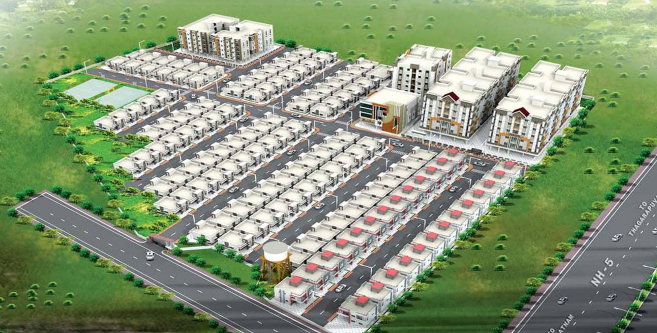 Images for Elevation of Sukhibhava Brindavanam Apartments