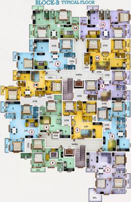 Images for Cluster Plan of Bharath Citi Square Images for Cluster Plan of Bharath Citi Square