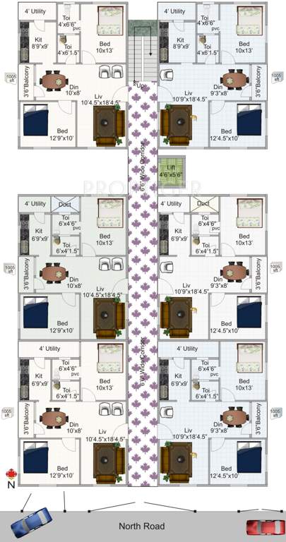 Images for Cluster Plan of KR Arrepu Geethanjali