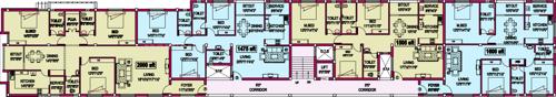 vignesh-flats-housing-promoters arudhra Arudhra Typical Cluster Plan