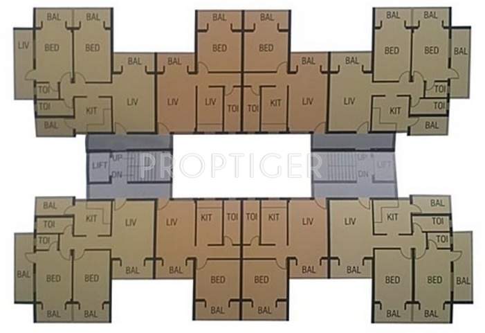 Images for Cluster Plan of Kharangate Rose Valley