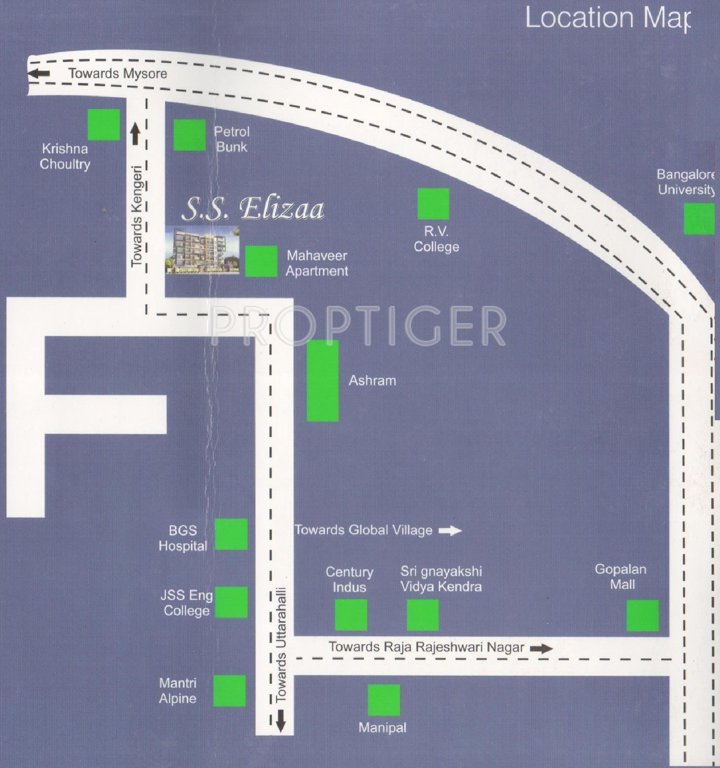 elizaa Location Plan